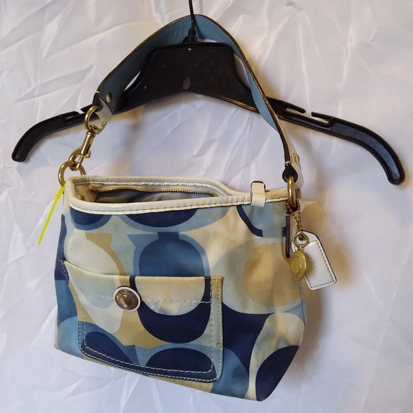 Vintage Signature Coach Small Monogram Baggett L0771-11733 - Picture 2 of 7